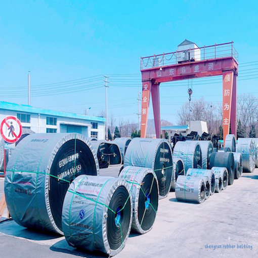 DIN-X Abrasion Resistant Steel Cord ST1000 Conveyor Belt