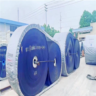 Odporny na wysokie temperatury przenośnik taśmowy z linką stalową ST1000